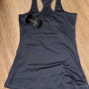 Expert Brand Women's Racerback Power Tank in a dark gray NWT small box As